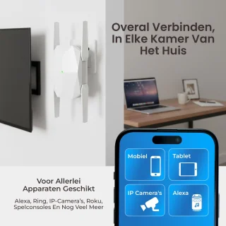 DynaBright WiFi Versterker Stopcontact