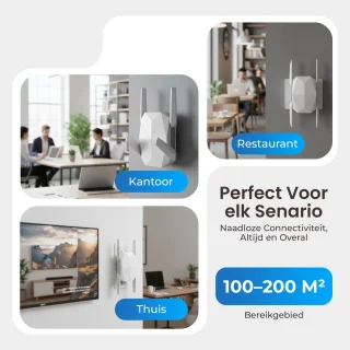 DynaBright WiFi Versterker Stopcontact