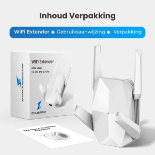 DynaBright WiFi Versterker Stopcontact