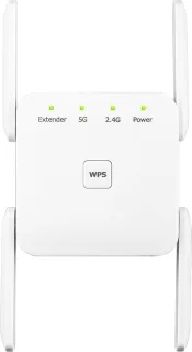 EDUP Wifi Versterker 1200 Mbps Stopcontact Dual Band