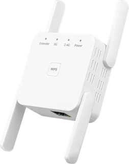 EDUP Wifi Versterker 1200 Mbps Stopcontact Dual Band