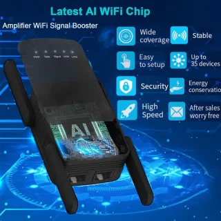 Equivera Wifi Repeater Stopcontact