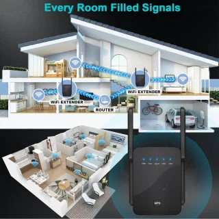 Equivera Wifi Repeater Stopcontact
