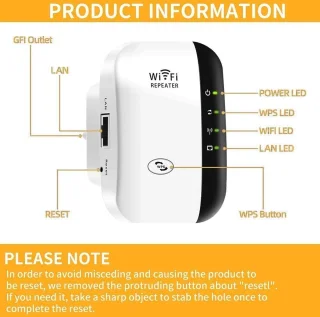 Equivera Wifi Versterker Stopcontact