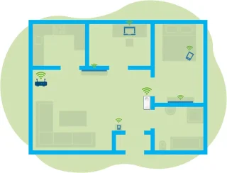 Equivera Wifi Versterker Stopcontact