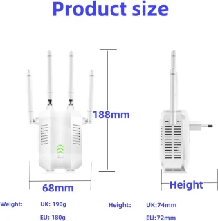 Equivera Wifi Versterker Stopcontact