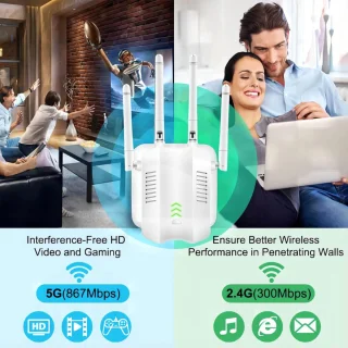 Equivera Wifi Versterker Stopcontact