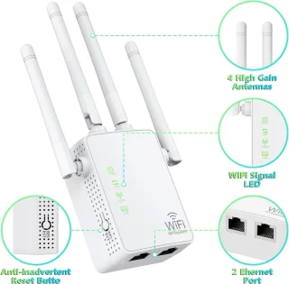 Equivera Wifi Versterker Stopcontact
