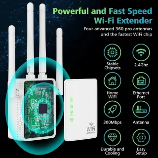 Equivera Wifi Versterker Stopcontact