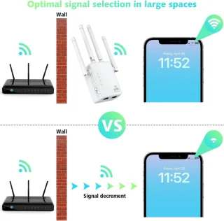 Equivera Wifi Versterker Stopcontact