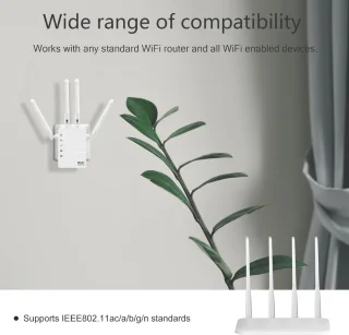 Equivera Wifi Versterker Stopcontact Repeater