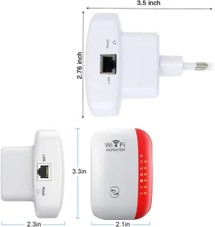 Equivera Wifi Versterker Stopcontact Repeater