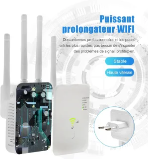 Equivera Wifi Versterker Stopcontact