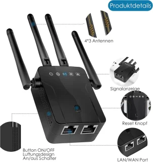 Equivera Wifi Versterker Stopcontact