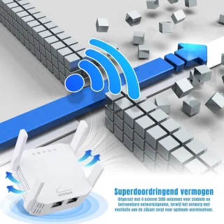 Wat vinden we goed aan de Florixa® WiFi Versterker Stopcontact