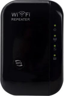 Gymston WiFi Versterker Stopcontact Zwart