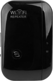 Gymston WiFi Versterker Stopcontact Zwart