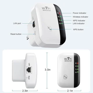 IBETTERTEC WiFi Extender WLAN Repeater