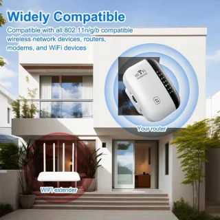 IBETTERTEC WiFi Extender WLAN Repeater