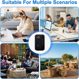 IBETTERTEC WLAN Repeater 300 Mbps 2,4 GHz