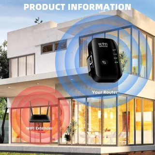 IBETTERTEC WLAN Repeater 300 Mbps 2,4 GHz
