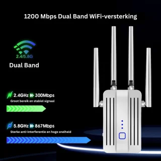 JMZR Wifi Versterker Stopcontact Repeater
