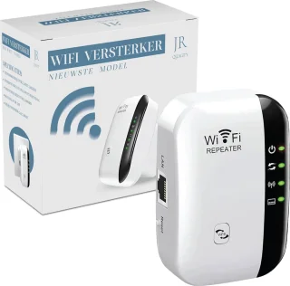 JR Quality Wifi Versterker Stopcontact Wit