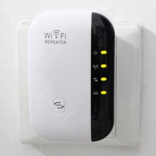 JR Quality Wifi Versterker Stopcontact Wit