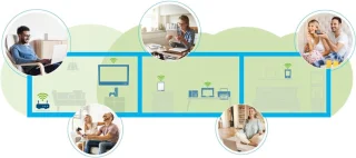 Lexium WiFi Versterker Stopcontact