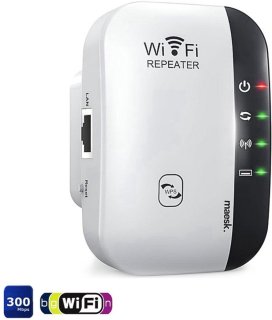 De MAESK® WiFi Versterker Stopcontact in één oogopslag