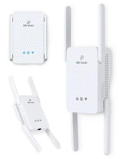 MD-Goods WiFi Versterker 3000Mbps Wifi 6 Repeater