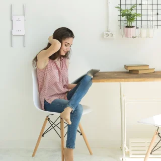 MD-Goods WiFi Versterker 3000Mbps Wifi 6 Repeater