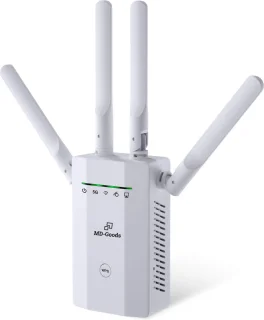 MD-goods WiFi Versterker Stopcontact 1200Mbps Dual Band