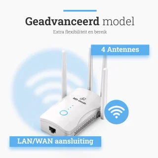 MD-goods WiFi Versterker Stopcontact