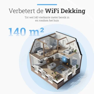 MD-goods WiFi Versterker Stopcontact