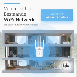 MD-goods WiFi Versterker Stopcontact
