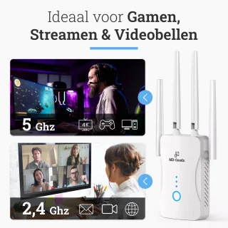 MD-goods WiFi Versterker Stopcontact