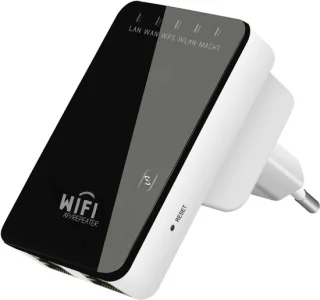 Eenvoudige en compacte Wi‑Fi boost voor in het stopcontact