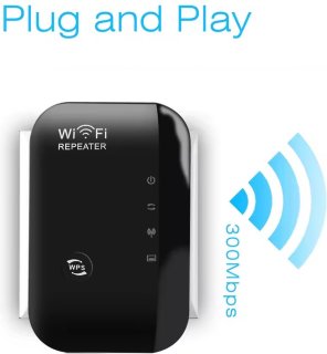 MoTronics DN229BK Mini Wifi Repeater Zwart