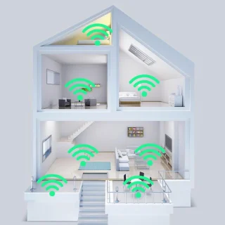 Namajunas WiFi Repeater 1200 Mbps - Wit