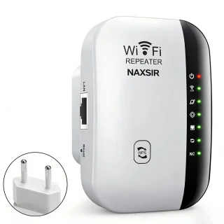 De NAXSIR WiFi Repeater in één oogopslag