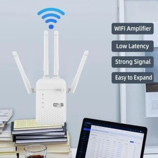 Net Booster Netboost Pro WiFi Extender 2024 Dual Band 1200Mbps