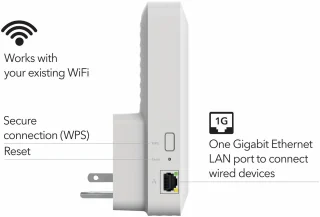 NETGEAR Nighthawk EAX17 Mesh WiFi Repeater Dual Band