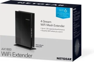 NETGEAR Nighthawk EAX20 WiFi Versterker Zwart