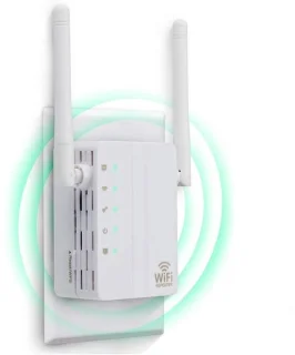 Netwerkrouter WiFi Repeater Wireless N 300 Mbps 2 Antennes