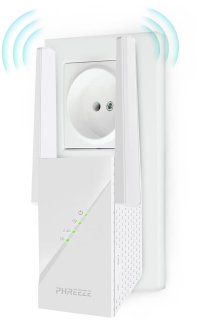 Phreeze AX1800 Wifi 6 Versterker Stopcontact