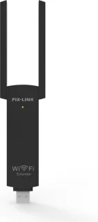 Pix-Link LV-UE02 USB Wi-Fi Extender Zwart