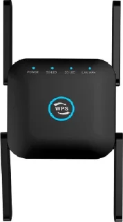 PIXLINK LV-WR24Q WiFi Repeater 2.4G Zwart