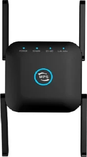 PIXLINK LV-WR24Q WiFi Repeater 2.4G Zwart