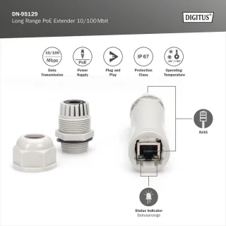 PoE Extender Buiten